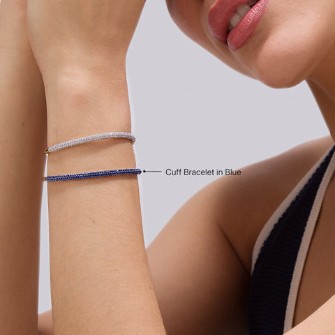 Cuff Bracelet in Blue