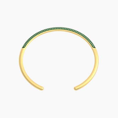 Cuff Bracelet in Green