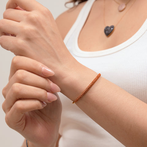 Cuff Bracelet in Orange