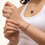 Cuff Bracelet in Pink