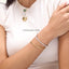Cuff Bracelet in White