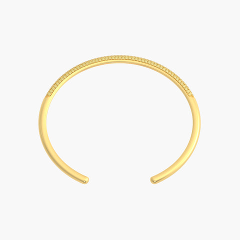 Cuff Bracelet in Yellow