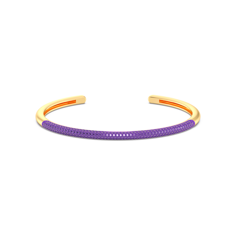 Cuff Bracelet in Purple