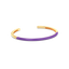 Cuff Bracelet in Violet