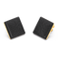 Cube Studs in Black