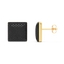 Cube Studs in Black