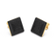 Cube Studs in Black