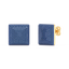 Cube Studs in Blue