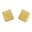 Cube Studs in Yellow