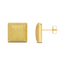 Cube Studs in Yellow