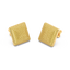 Cube Studs in Yellow