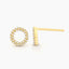 Sealed With a Kiss Stud Earrings