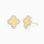 Classic Bloom Clover Stud Earrings