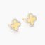 Classic Bloom Clover Stud Earrings