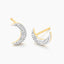 Mini Moons Stud Earrings