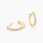 Half-Hearted Adventure Huggie Earrings