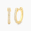 Half-Hearted Adventure Huggie Earrings