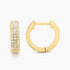 Three Ways to Shine Huggie Earrings