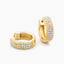 Three Ways to Shine Huggie Earrings