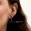 Hoop Earrings in Black