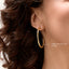 Hoop Earrings in Gold