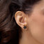 Star Studs in Black