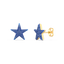 Star Studs in Blue