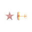 Star Studs in Pink