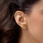 Star Studs in Gold