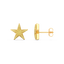 Star Studs in Yellow