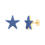 Star Studs in Blue