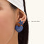 Star Studs in Blue