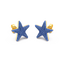 Star Studs in Blue