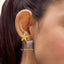 Star Studs in Yellow