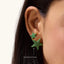 Star Studs in Green