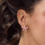 Star Studs in Pink