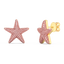 Star Studs in Pink