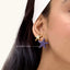 Star Studs in Purple