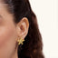 Star Studs in Yellow