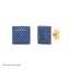 Cube Studs in Blue