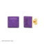 Cube Studs in Violet
