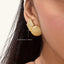 Cube Studs in Yellow