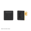 Cube Studs in Black