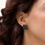 Cube Studs in Black
