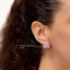 Cube Studs in Pink