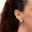 Cube Studs in Pink