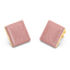 Cube Studs in Pink