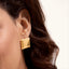 Cube Studs in Gold