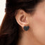 Heart Studs in Black