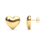 Heart Studs in Gold